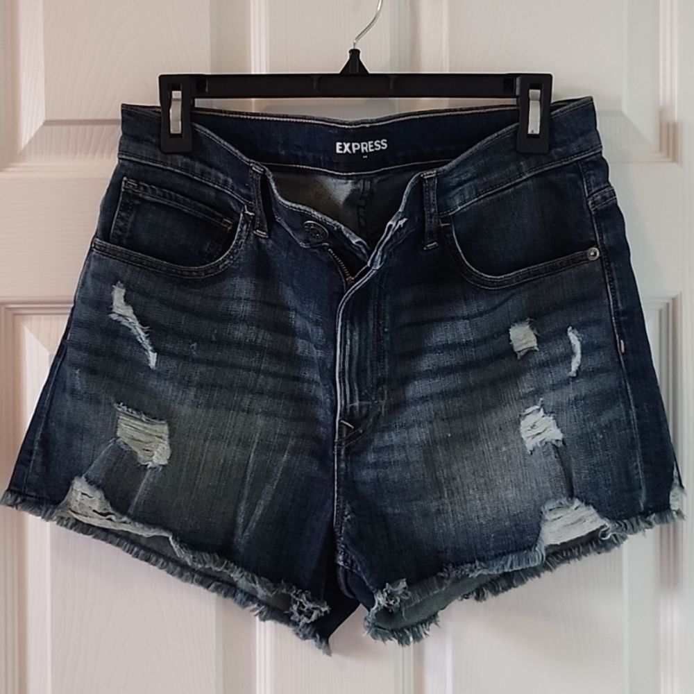 Express Stretch Jean Shorts